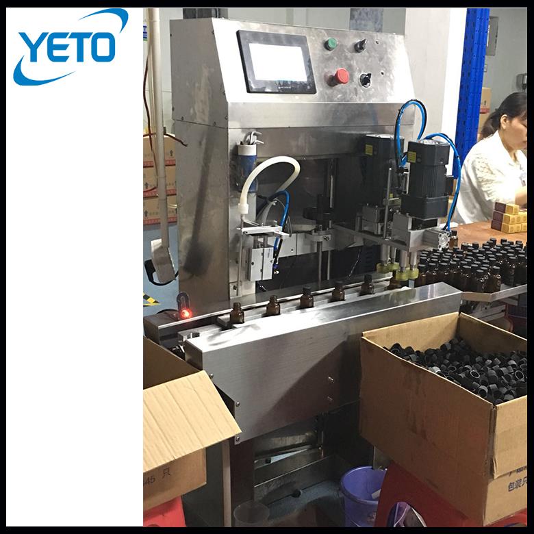 Semi-otomatis Minyak Esensial Mengisi Cair Mesin Corking Capping