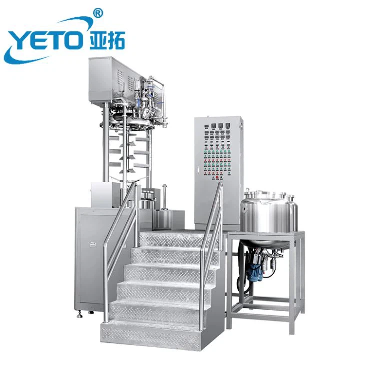 Vacuum Cosmetic Ointment Mixing Emulsifying Blender Membuat Mesin Mesin Proses Mesin