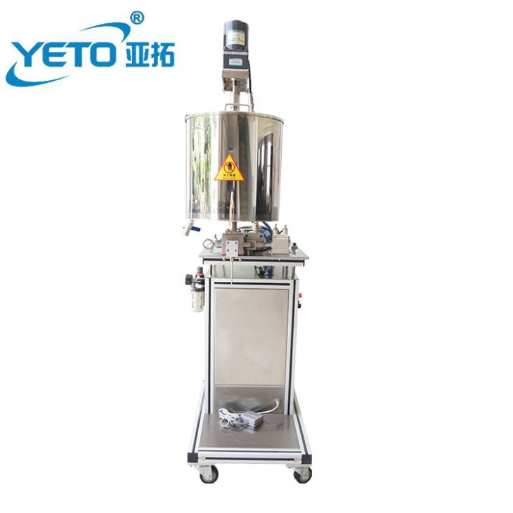 Satu Kepala Stabil Lip Cream Mixing Filling Machine