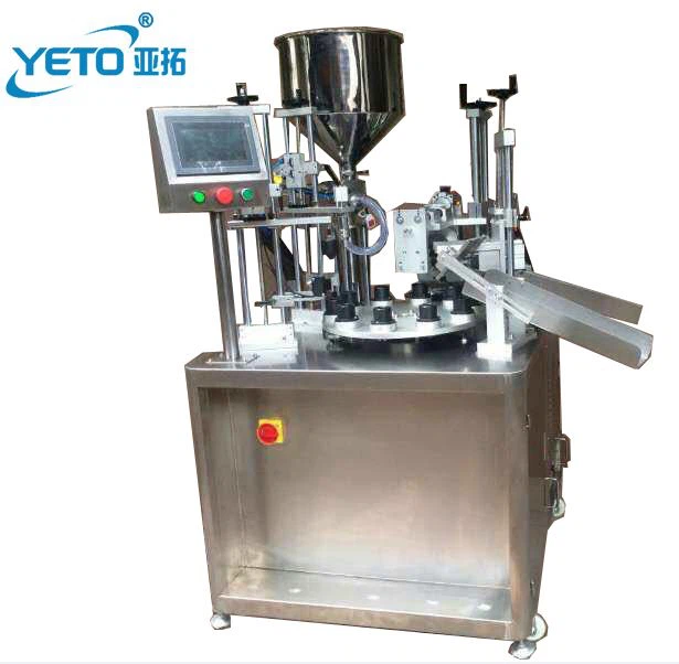 Rotary Plastic Tube Filling And Sealing Machine