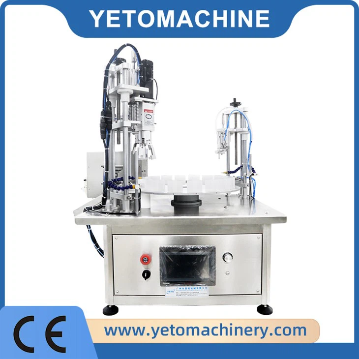 Mesin Capping Pengisian Otomatis Meja